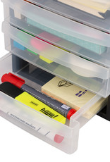 IRIS Design Chest A5 - 4 lades x2 - DC-A5 - Black