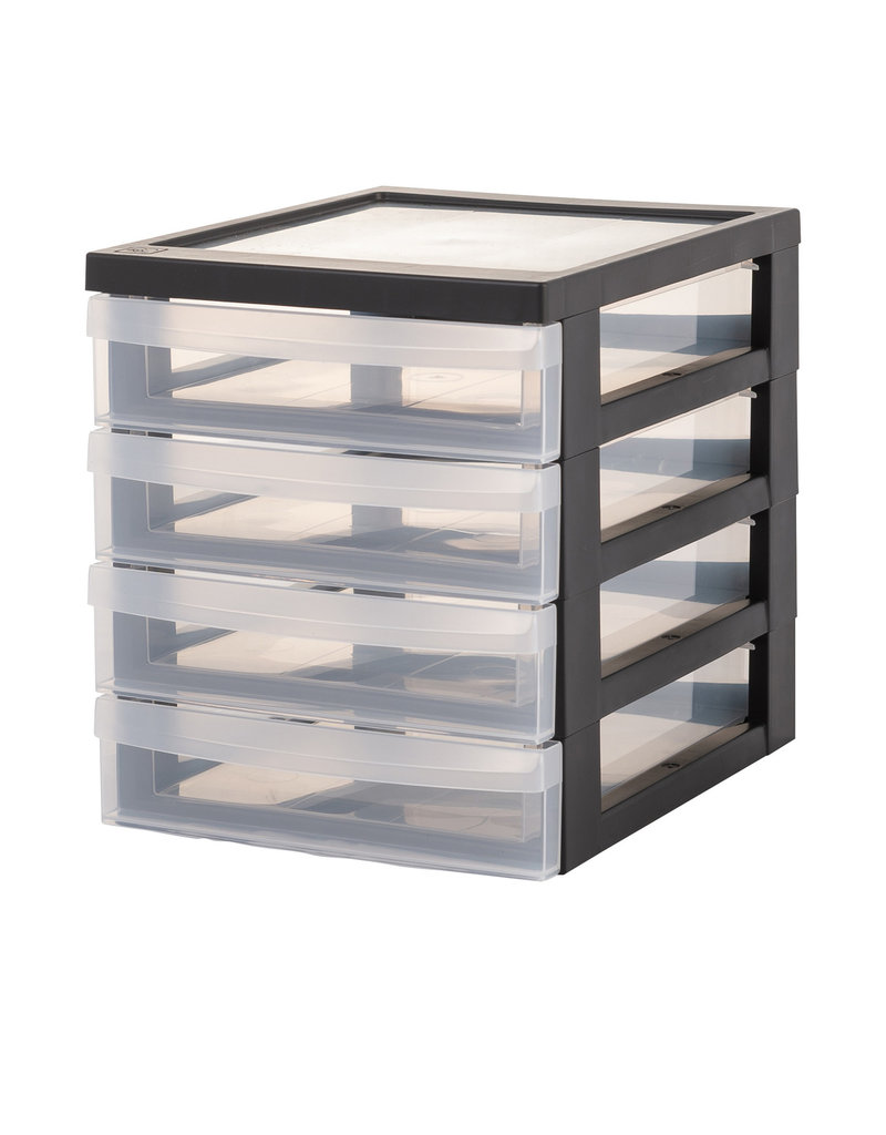 IRIS Design Chest A5 - 4 lades x2 - DC-A5 - Black