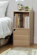 IRIS QR box met deur- Lichtbruin - QR-34