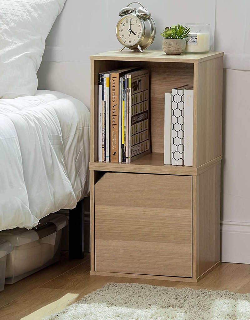 IRIS QR box met deur- Lichtbruin - QR-34