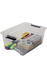 IRIS New Top Box - 15 liter - set van 6 - NTB-15 - Transparant