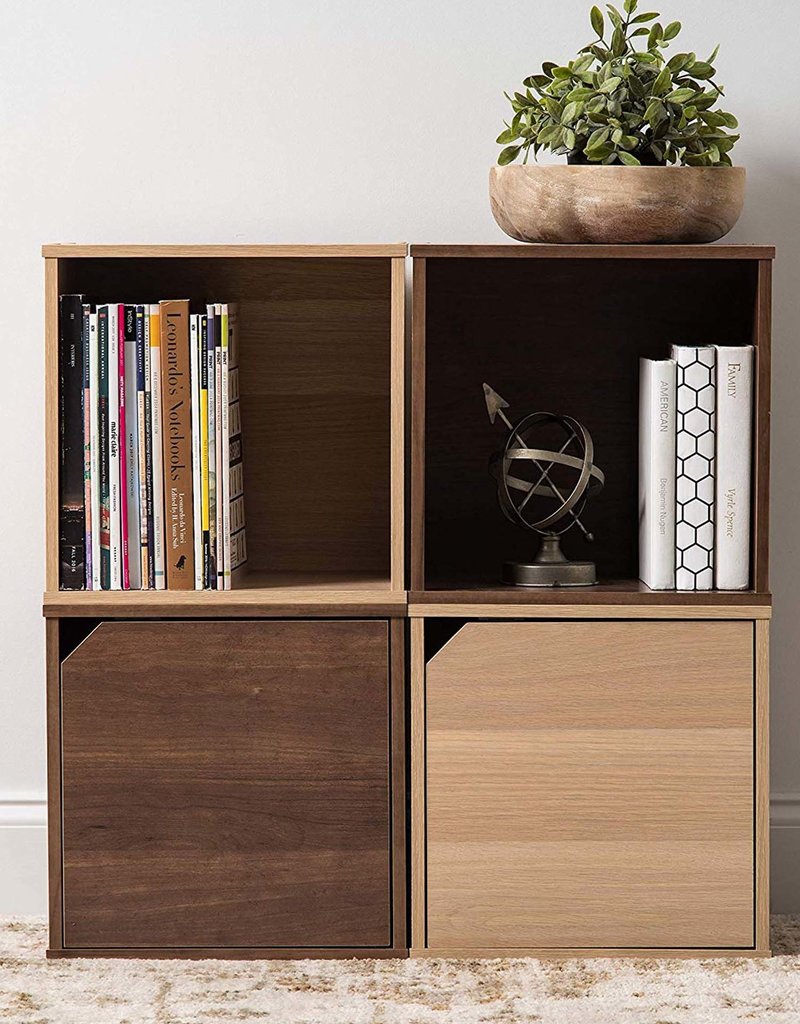 IRIS QR box met deur - Bruin - QR-34