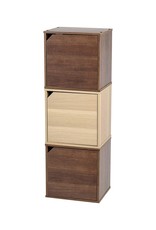 IRIS QR box with door - Brown - QR-34