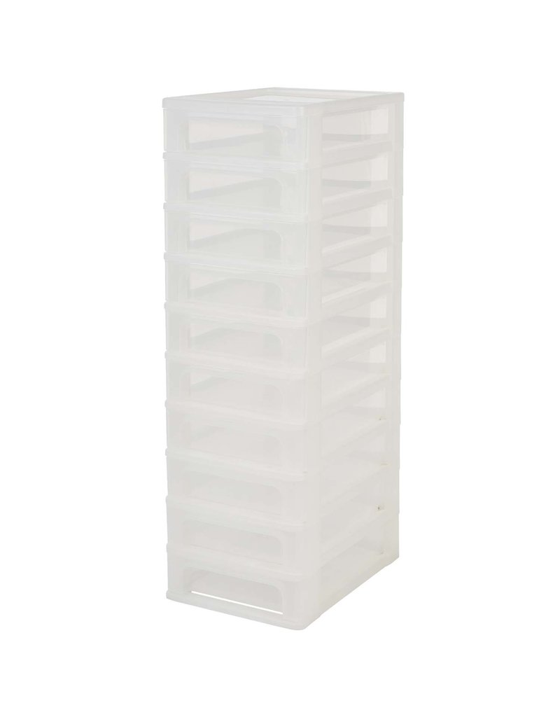 IRIS Organizer Chest - 10 drawers - OCH-2100 - White