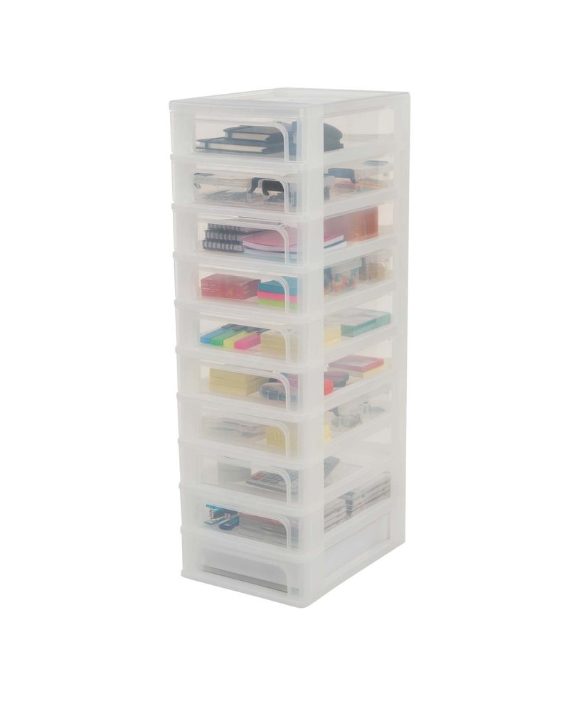 IRIS Organizer Chest - 10 drawers - OCH-2100 - White