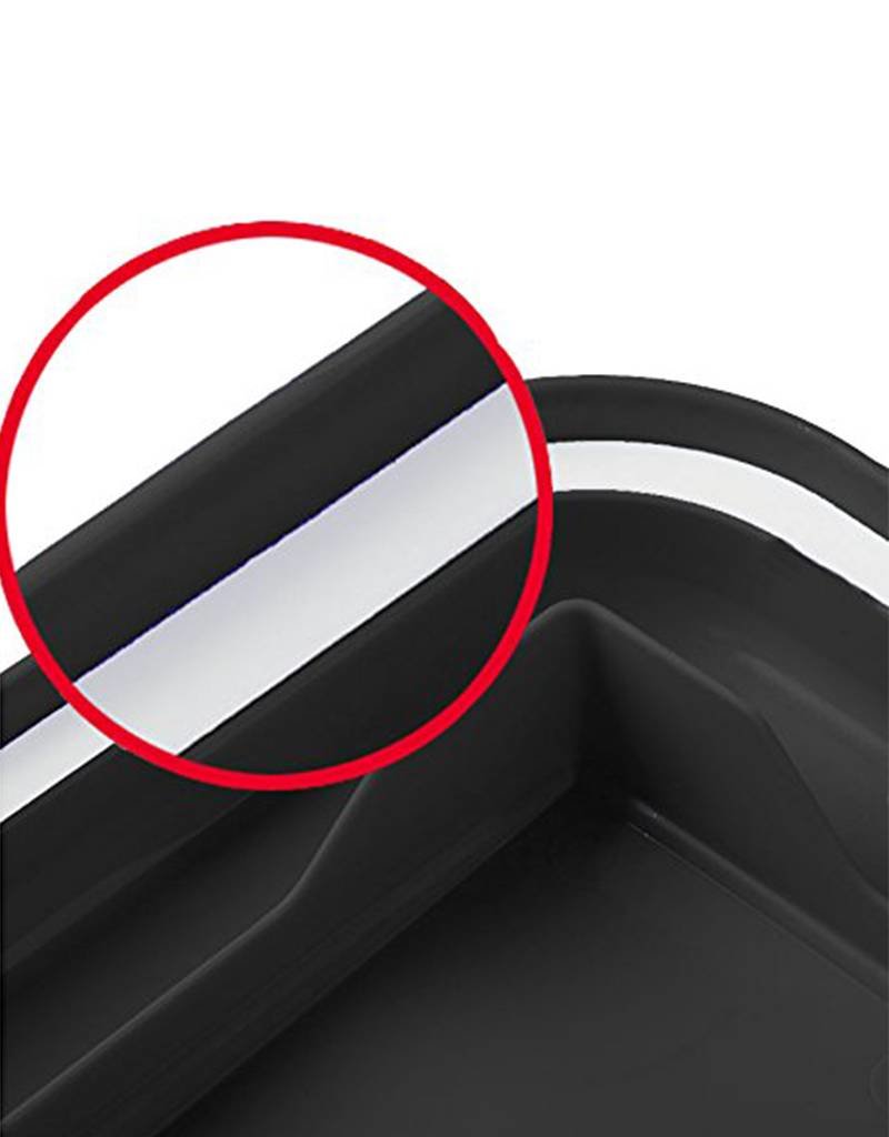 IRIS Air Tight Food Container - 20 liters - ATS-M - Black