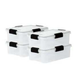 IRIS Air Tight Box - 10 liter - set van 4 - AT-S - Transparent