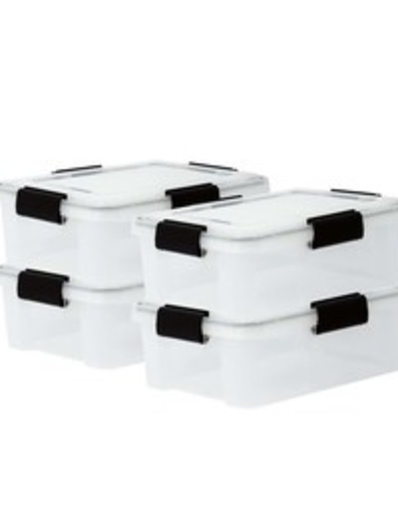 IRIS Air Tight Box - 10 liter - set van 4 - AT-S - Transparent