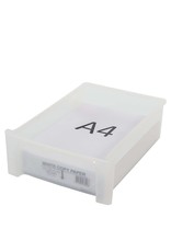 IRIS Organizer Chest - 4 lades - OCH-2400 - Black