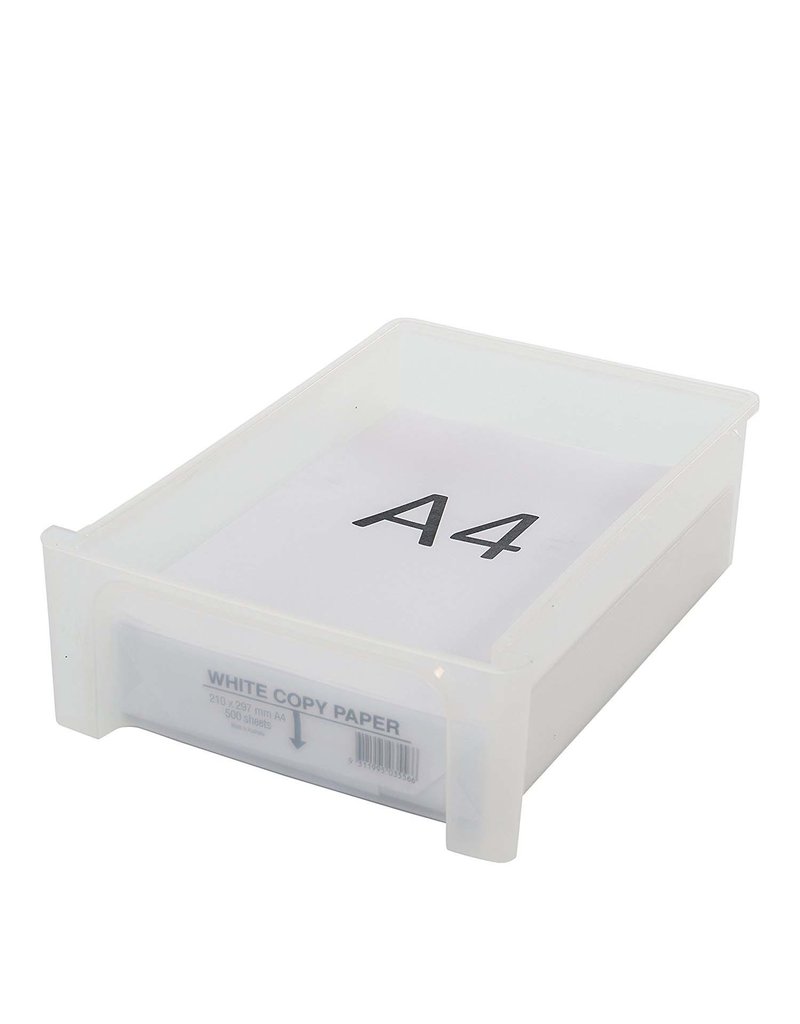 IRIS Organizer Chest - 4 lades - OCH-2400 - Black