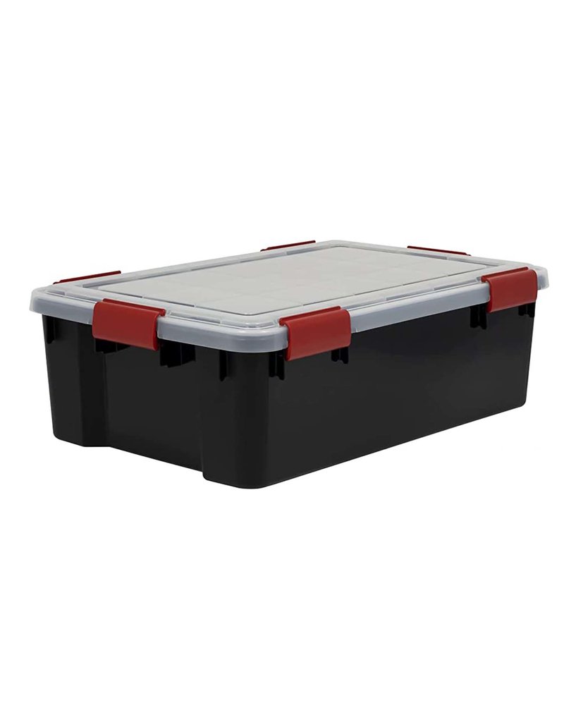 IRIS Air Tight Box - 30 liter - set van 6 - AT-LS - Black