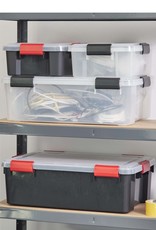 IRIS Air Tight Box - 30 liters - set of 6 - AT-LS - Black