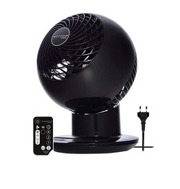 IRIS Woozoo Ventilator Globe ⌀16 cm - Zwart