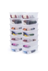 IRIS Modular Clear Box - 5 liters - set of 14 - MCB-5 - Transparent