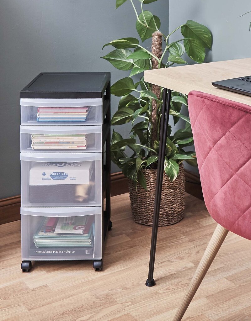 IRIS Design Chest -  4 lades - DC-322 - Black