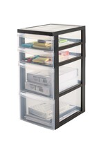 IRIS Design Chest -  4 lades - DC-322 - Black