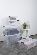 IRIS New Top Box - 45 liters - set of 6 - NTB-45 - Transparent