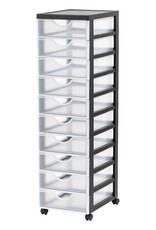 IRIS Easygrip Chest - 10 drawers - DDDC-010 - Black