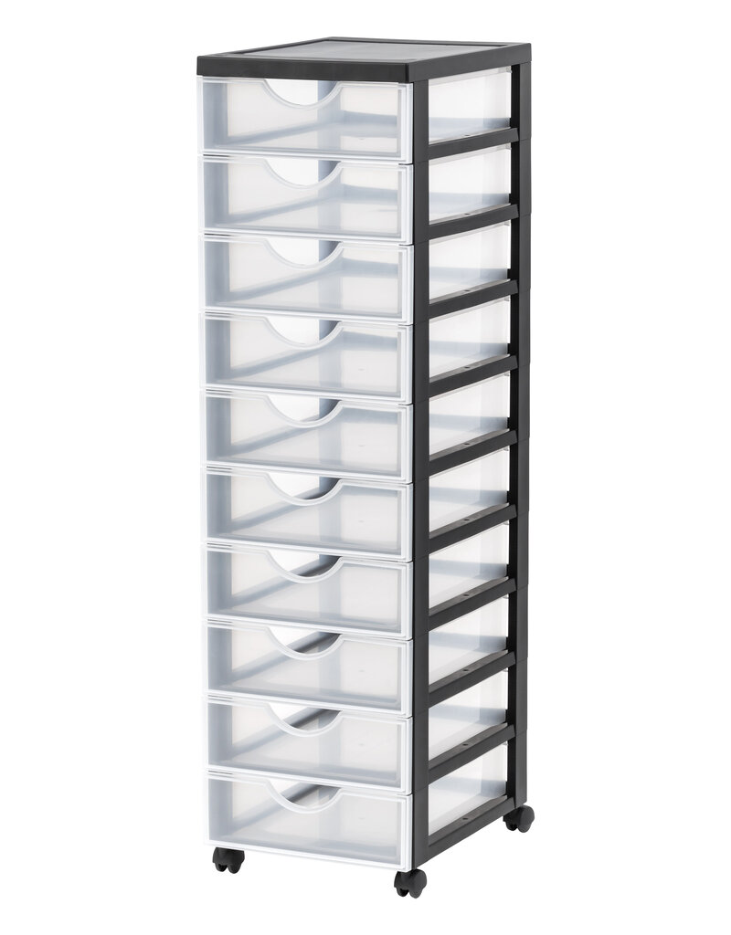 IRIS Easygrip Chest - 10 drawers - DDDC-010 - Black