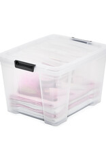 IRIS Handy Box- 30  liter - set van 4- HB-30 - Transparant