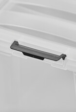 IRIS Handy Box- 30  liter - set van 4- HB-30 - Transparant
