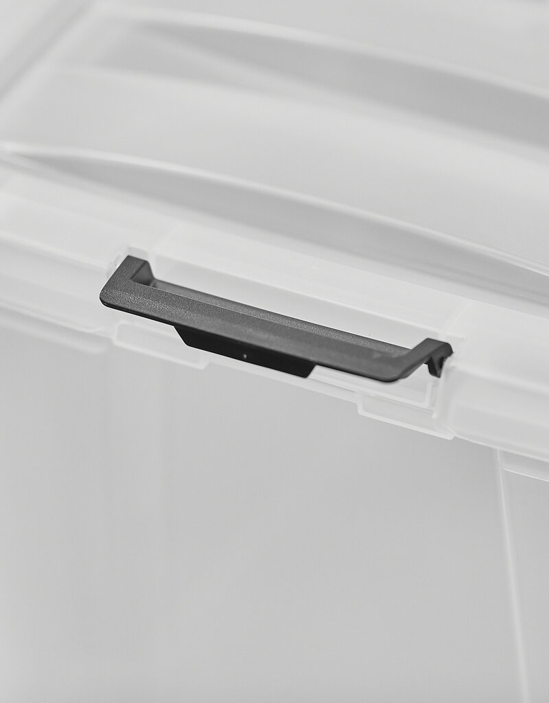 IRIS Handy Box- 30  liter - set van 4- HB-30 - Transparant