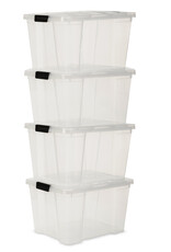 IRIS Handy Box- 30  liter - set van 4- HB-30 - Transparant