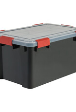 IRIS Air Tight Box - 50 liters - set of 4 - AT-L - Black