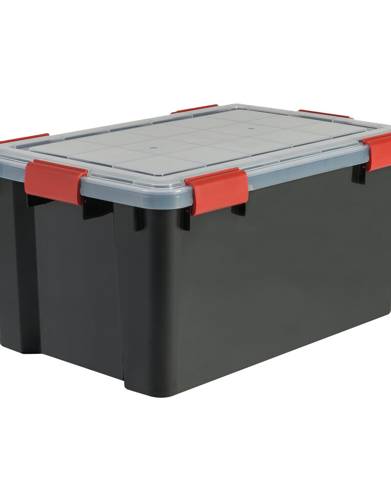 IRIS Air Tight Box - 50 liter - set van 4 - AT-L - Black