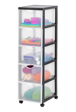 IRIS Easygrip Chest - 5 drawers - DDDC-305 - Black