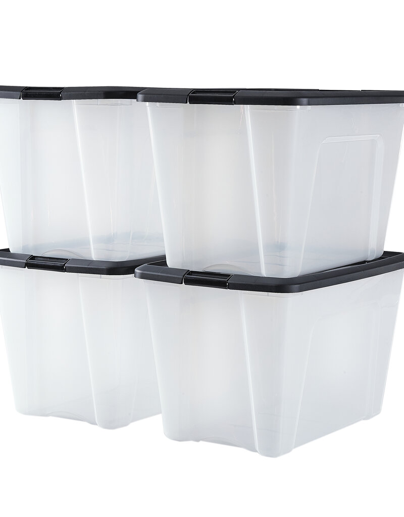 IRIS New Top Box - 60 liters - set of 4 - NTB-60 - Transparent
