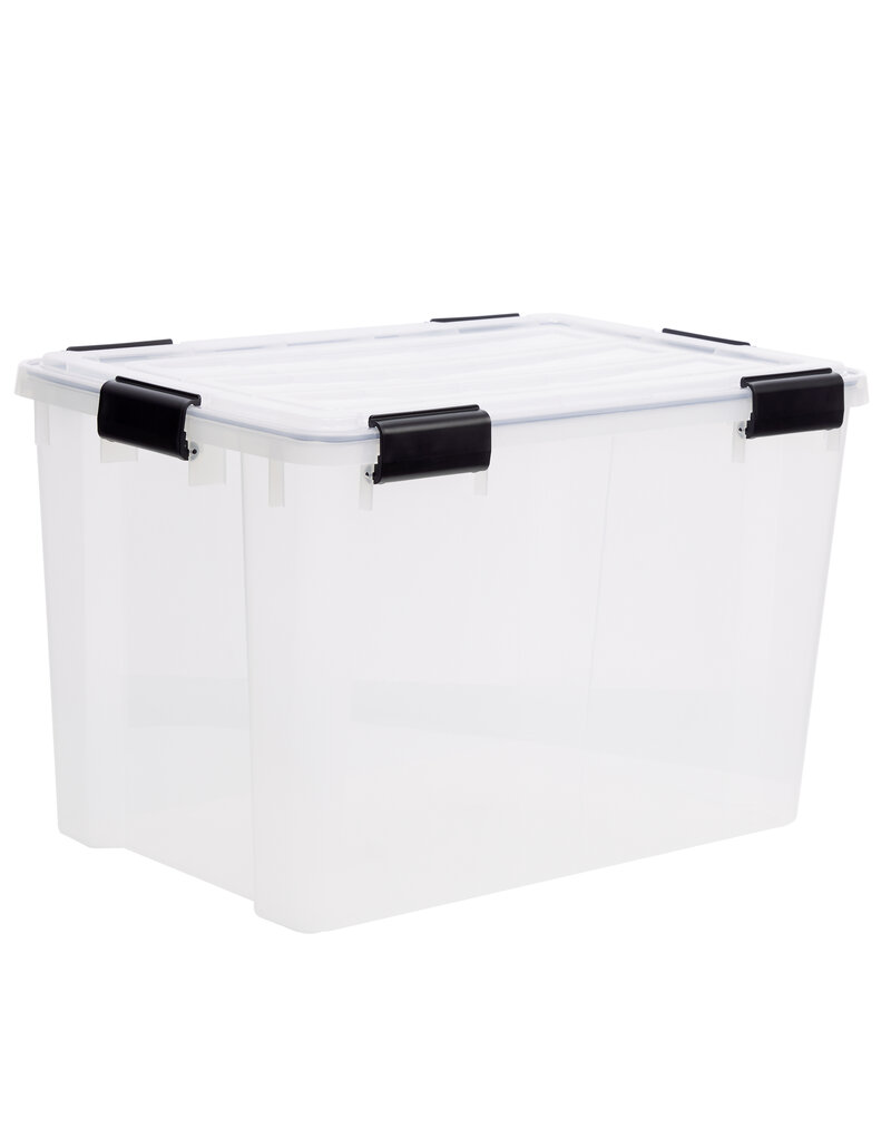 IRIS New Air Tight Box - 70 liter  - set van 3 - DDAT-LD - Transparant