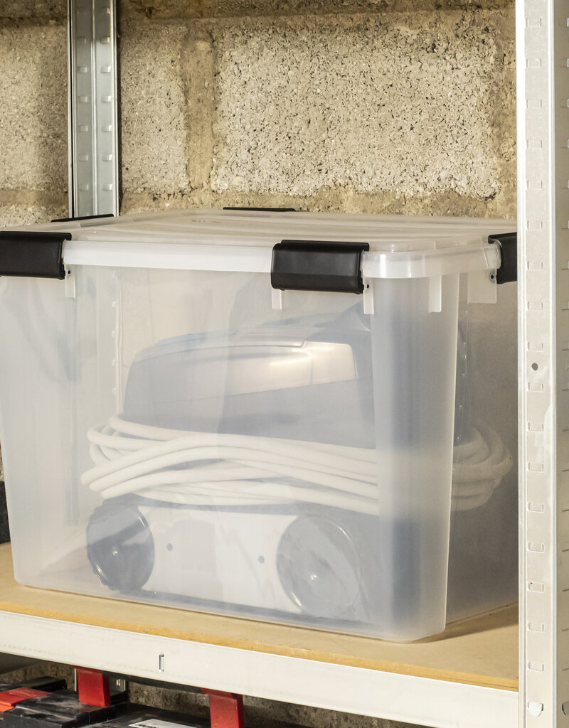 IRIS New Air Tight Box - 70 liter  - set van 3 - DDAT-LD - Transparant