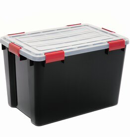 IRIS New Air Tight Box - 70 liters - set of 3 - DDAT-LD - Black