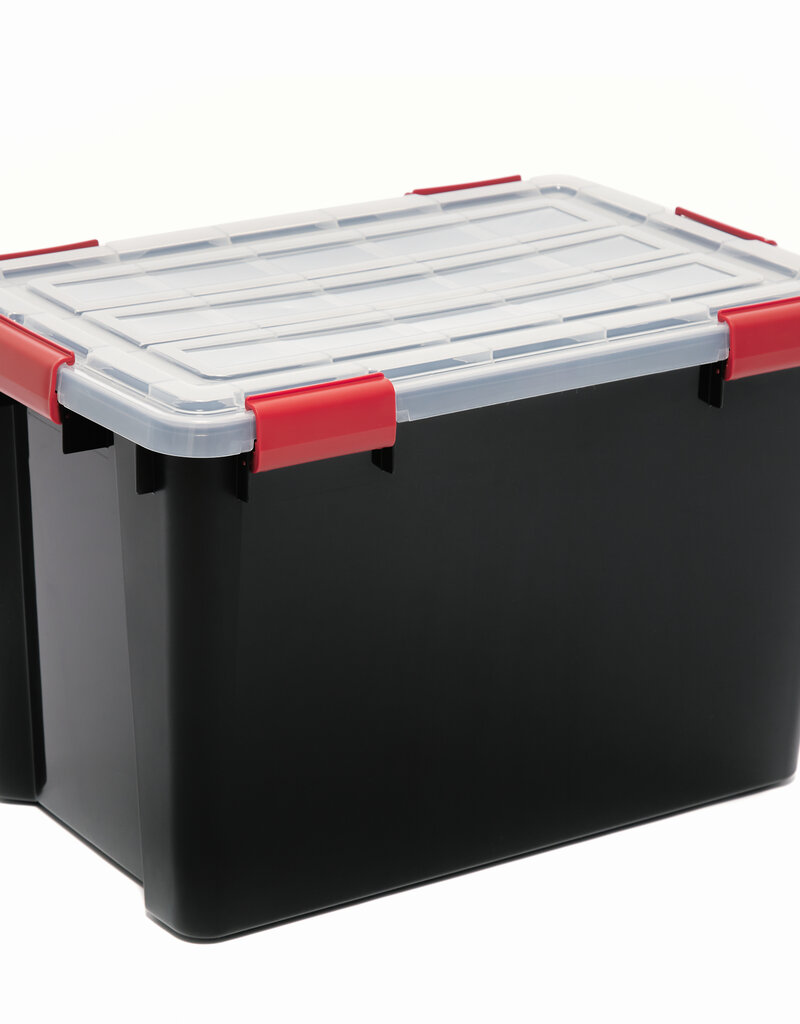 IRIS New Air Tight Box - 70 liters - set of 3 - DDAT-LD - Black
