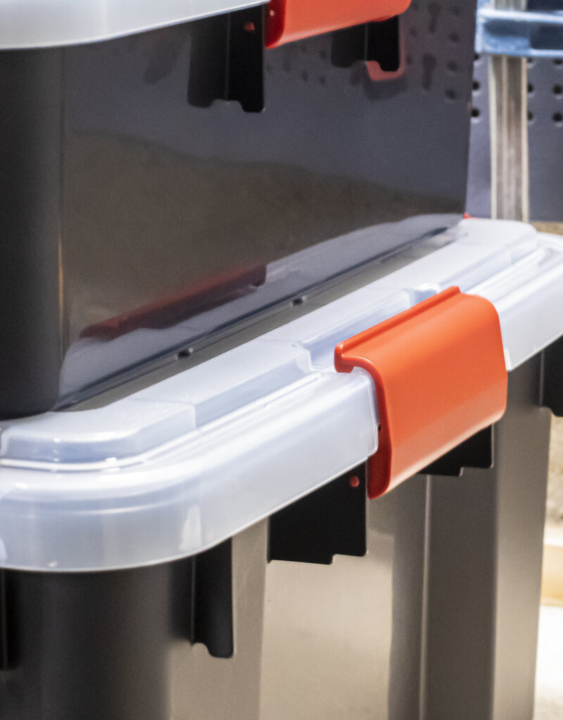 IRIS New Air Tight Box - 70 liters - set of 3 - DDAT-LD - Black