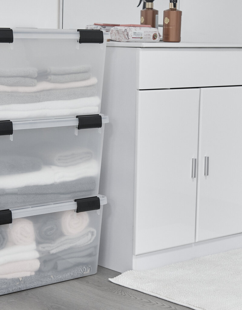 IRIS Air Tight Box - 50 liter  - set van 3 - AT-L - Transparent