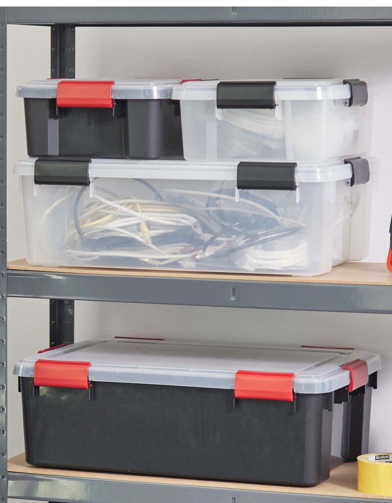 IRIS Air Tight Box - 30 liters - set of 6 - AT-LS - Transparent