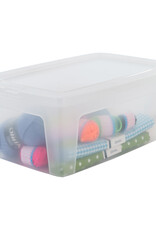 IRIS Modular Clear Box - 11 liters - set of 10 - MCB-11 - Transparent