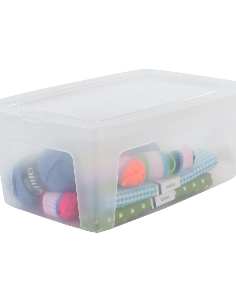 IRIS Modular Clear Box - 11 liter - set van 10 - MCB-11 - Transparant