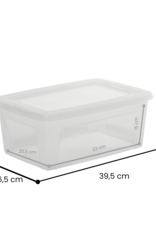 IRIS Modular Clear Box - 11 liter - set van 10 - MCB-11 - Transparant