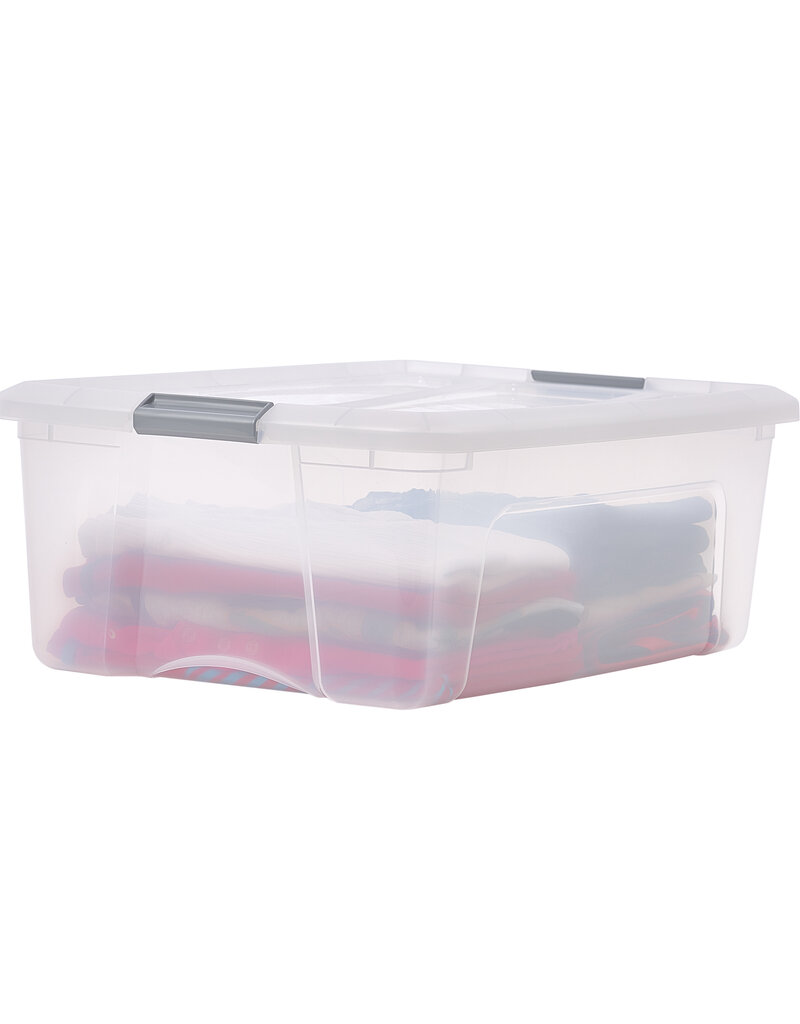 IRIS New Top Box - 30 liters - set of 4 - NTB-30 - Grey