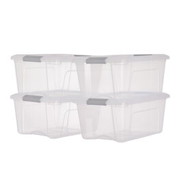 IRIS New Top Box - 15 liters - set of 4 - NTB-15 - Grey