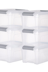 IRIS New Top Box - 5 liter - set van 6 - NTB-15 - Grey