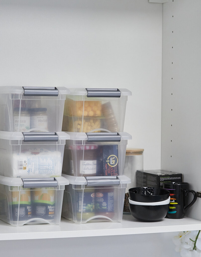 IRIS New Top Box - 5 liter - set van 6 - NTB-15 - Grey