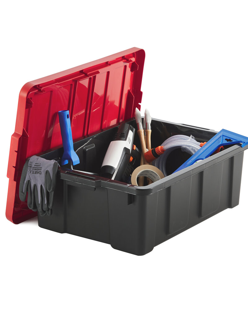 IRIS Powerbox - 43 liter - set van 4 - DDSK-430 - Red