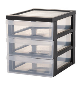 IRIS Design Chest A5 - 3 lades - DC-A5 - Black