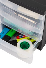 IRIS Design Chest A5 - 3 lades - DC-A5 - Black