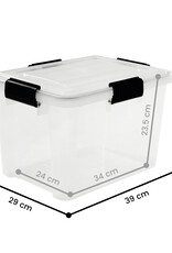 IRIS Air Tight Box - 20 liters - set of 6 - AT-SD - Transparent