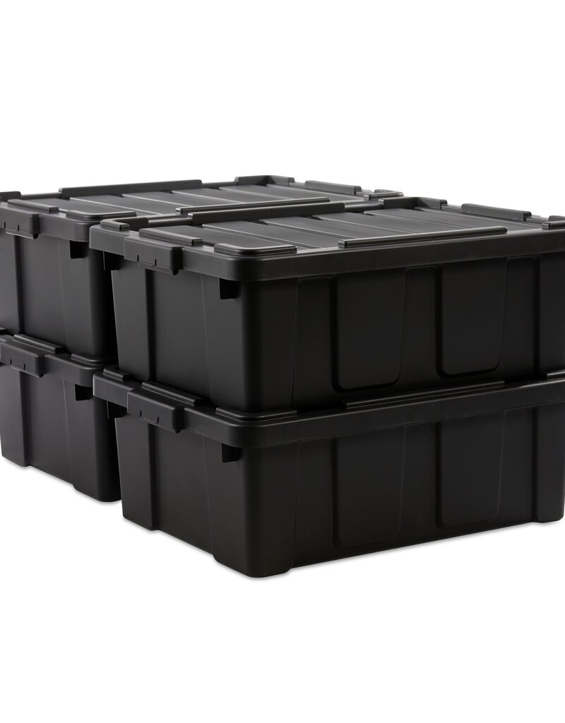 IRIS Powerbox - 43 liters - set of 4 - DDSK-430 - Black